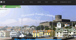 Desktop Screenshot of marstrandscamping.se