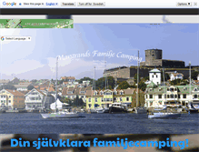 Tablet Screenshot of marstrandscamping.se